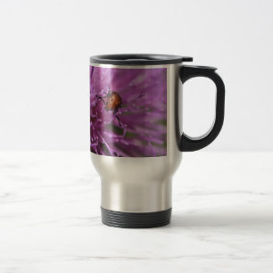 Mug De Voyage Scarabée sur un chardon de lait