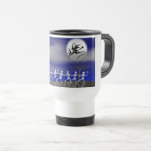 Mug De Voyage Scène de la fête d'Halloween (Devant droit)