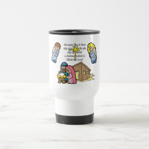 Mug De Voyage Scène mignonne de nativité