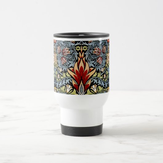 Mug De Voyage Schéma floral William Morris Snakeshead (Centre)