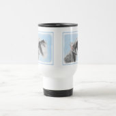 Mug De Voyage Schnauzer (Giant, Standard) Peinture - Chien Art (Centre)