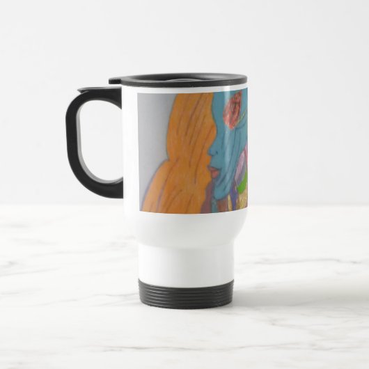 Mug De Voyage Sci-fi Fantasy Female Creature (Gauche)