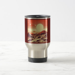 Mug De Voyage Sciage de paysage SF Mars 2