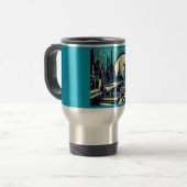 Mug De Voyage Sciage urbain futuriste SF 3 (Devant gauche)