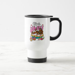 Mug De Voyage Scooby-Doo la "vie est doux "