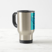 Mug De Voyage Scorpion bleu (Devant gauche)