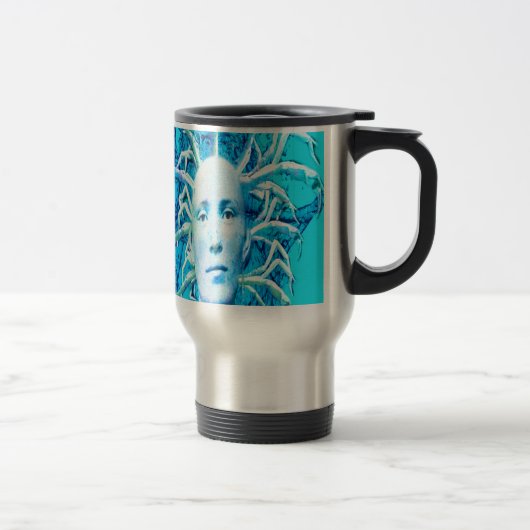 Mug De Voyage Scorpion bleu (Droit)