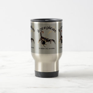 Mug De Voyage Scorpione 24 ottobre al 22 novembre Tazze