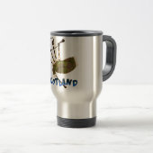 Mug De Voyage Scotland Bagpipes (Devant droit)