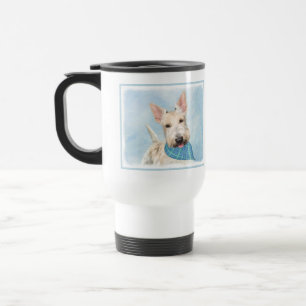 Mug De Voyage Scottish Terrier Wheaten Dog Painting Art original