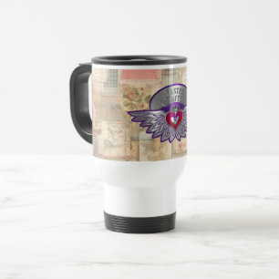 Mug De Voyage Scrapbookers Insigne principal Voyage Mug