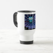 Mug De Voyage Scrapbookers "Owl Retire Toute La Nuit" (Devant gauche)