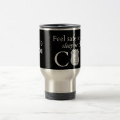 Mug De Voyage Se sentir en sécurité ce soir ! (Centre)