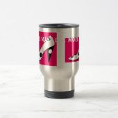 Mug De Voyage Se sont levées les chaussures rouges de haute (Centre)