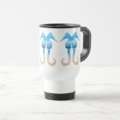 Mug De Voyage Seahorse Ocean Beach Été Art mer (Devant droit)