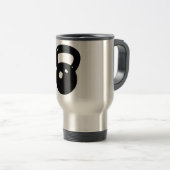 Mug De Voyage Séance d'entraînement de Kettlebell (Devant droit)
