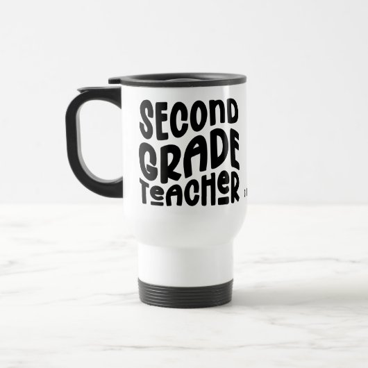 Mug De Voyage Second Grade Teacher Appreciation  (Gauche)