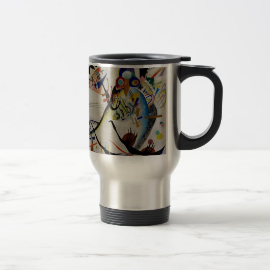 Mug De Voyage Segment bleu Kandinsky (Droit)