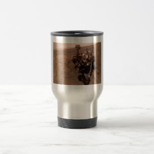 Mug De Voyage Selfie de Mars Curiosity paysage martien rouge