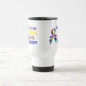Mug De Voyage Sensibilisation sur l'autisme (Centre)