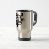 Mug De Voyage Sentiment de Déjà Brew (Devant droit)