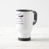 Mug De Voyage S'envoler haut comme un aigle (Devant droit)