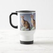 Mug De Voyage Serene Feline – Abyssinian Cat (Gauche)