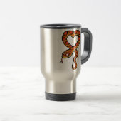 Mug De Voyage Serpent de dessin animé (Devant droit)