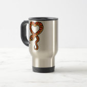 Mug De Voyage Serpent de dessin animé (Devant gauche)