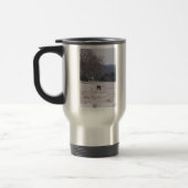 Mug De Voyage Seul Dans La Neige (Gauche)