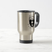 Mug De Voyage Seul le barbu survit (Devant droit)