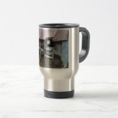 Mug De Voyage Shack dans Alsaka avec l'isolation de gazon (Devant droit)