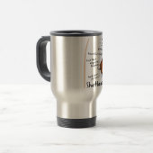 Mug De Voyage Sheltie de sable (Devant gauche)