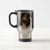 Mug De Voyage Shetland Sheepdog Sheltie Cadeaux (Gauche)