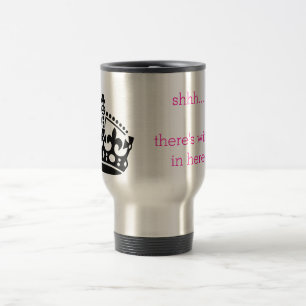 Mug De Voyage shhh… il y a vin dedans ici