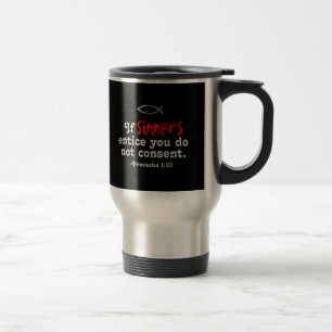 Mug De Voyage Si les pécheurs vous attirent gotGod316.com Écritu
