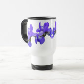 Mug De Voyage Sibérie Iris Coordonner les éléments (Devant gauche)