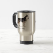 Mug De Voyage Sibérien Husky ! (Devant gauche)