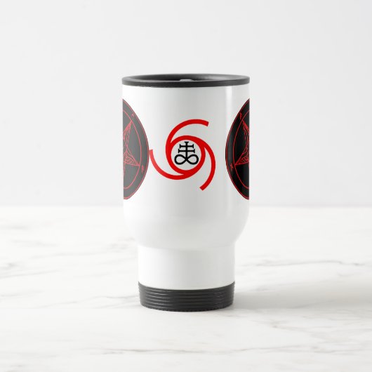 MUG DE VOYAGE SIGILE DE BAPHOMET (Centre)
