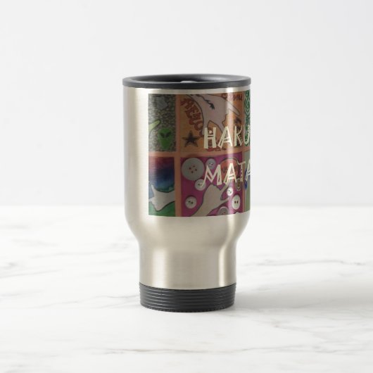 Mug De Voyage Signe Hakuna Matata - Impression (Centre)