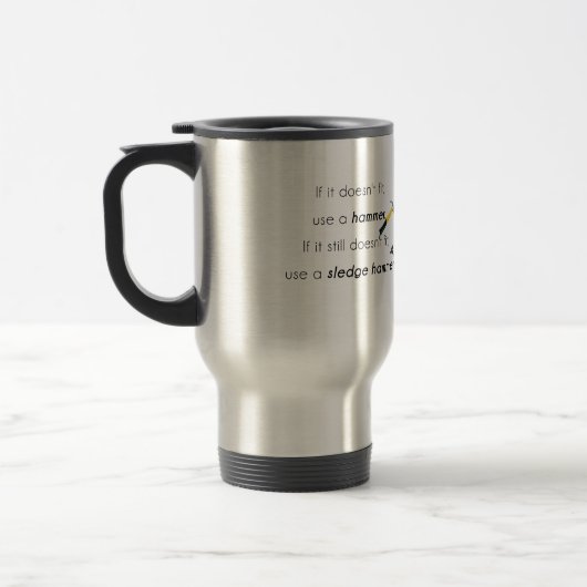 Mug De Voyage S'il ne rentre pas, (Gauche)