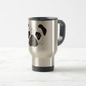 Mug De Voyage Silhouette carlin (Devant droit)