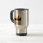 Mug De Voyage Silhouette couché de soleil Willis (Devant gauche)