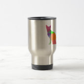 Mug De Voyage Silhouette de chat en Low Poly (Centre)