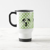 Mug De Voyage Silhouette de great dane de St Patrick - baron (Gauche)
