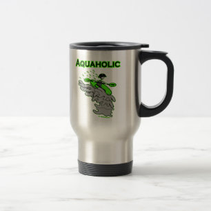 Mug De Voyage Silhouette Kayaking de Whitewater