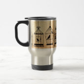 Mug De Voyage Silhouettes de cage (Gauche)