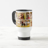 Mug De Voyage Simple 10 photo Collage blanc (Devant gauche)