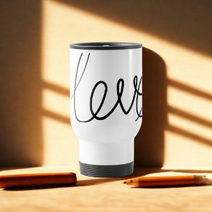 Mug De Voyage Simple Amour Conçu Voyage Thermique