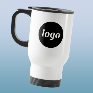 Mug De Voyage Simple Logo Entreprise Marque Promotionnel